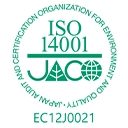ISO14001認証取得